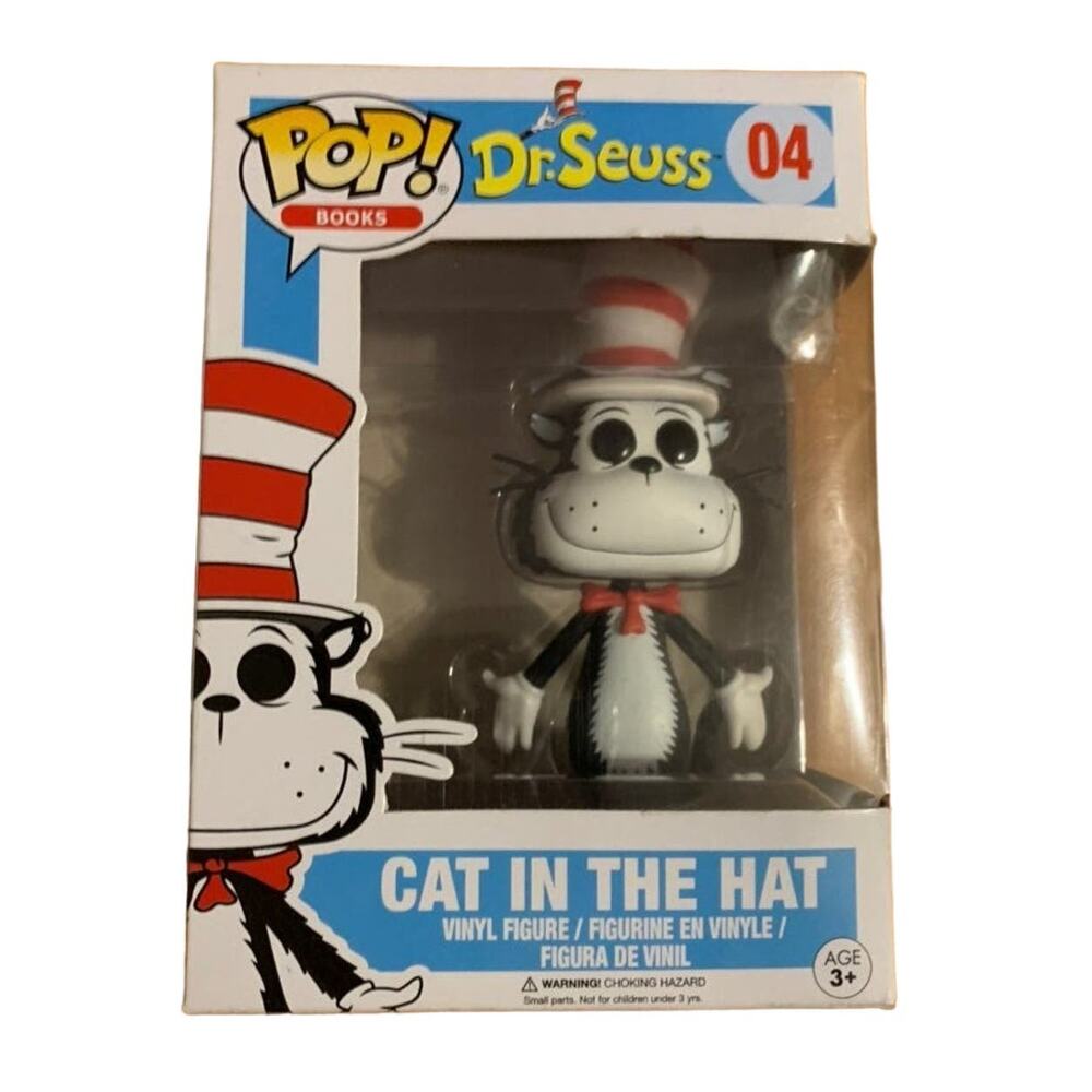 Funko Pop Books: Dr‎ Seuss Cat in the Hat #10 Exclusive
